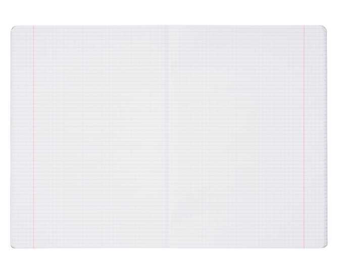 Zeszyt A5/96k krata czarny Rainbow  400197908 Herlitz